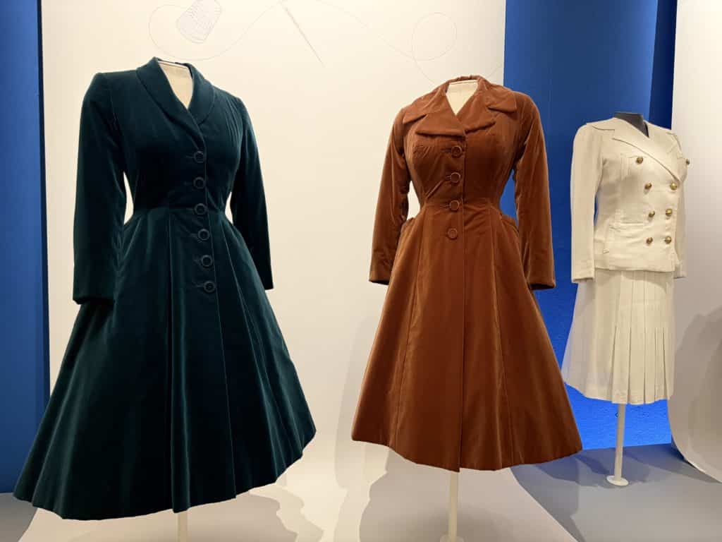 Velvet coats owned by Queen Elizabeth II
